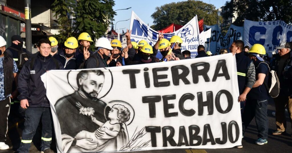 Marcha por Paz, Pan, Tierra, Techo y Trabajo.