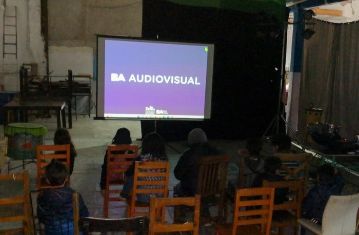 Cine en Saavedra.