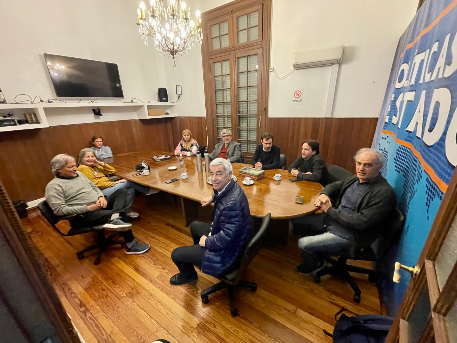 El frente grande con Santoro